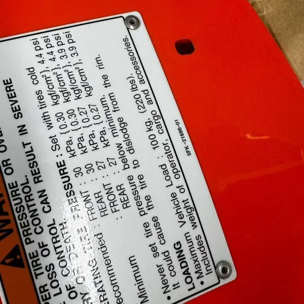 Buy 2008 Yamaha Banshee OEM Plastic Kit - Image 4