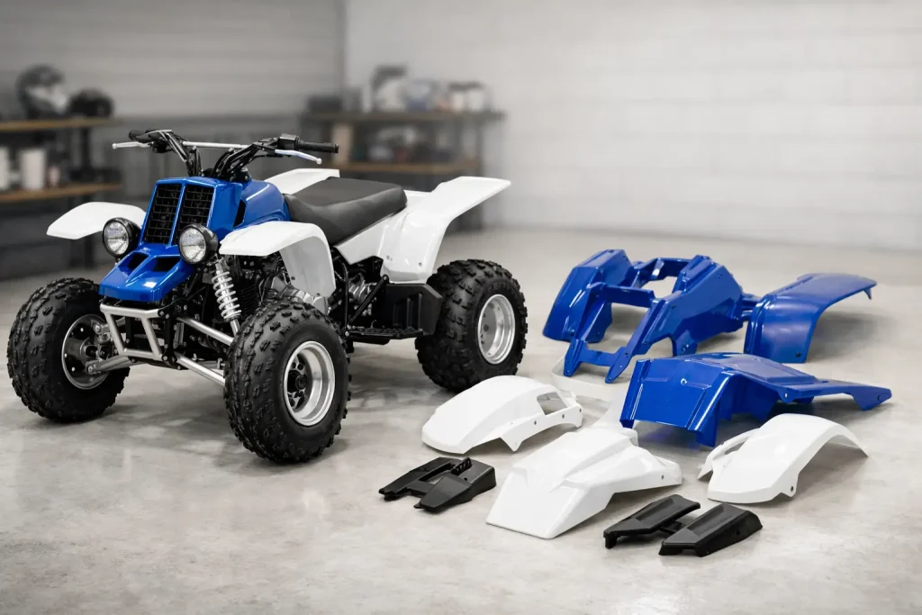 1996 Yamaha Banshee OEM Plastic Kit Guide