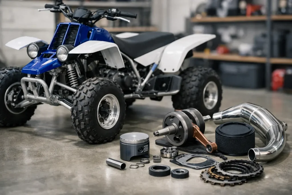 Yamaha Banshee 350 OEM Parts That Fit
