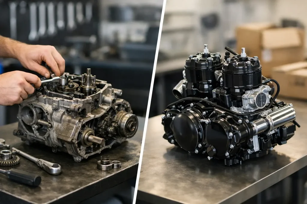 Rebuild Versus Replace Banshee Engine