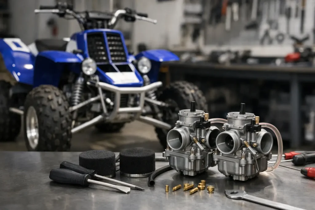 Yamaha Banshee Carb Setup Guide